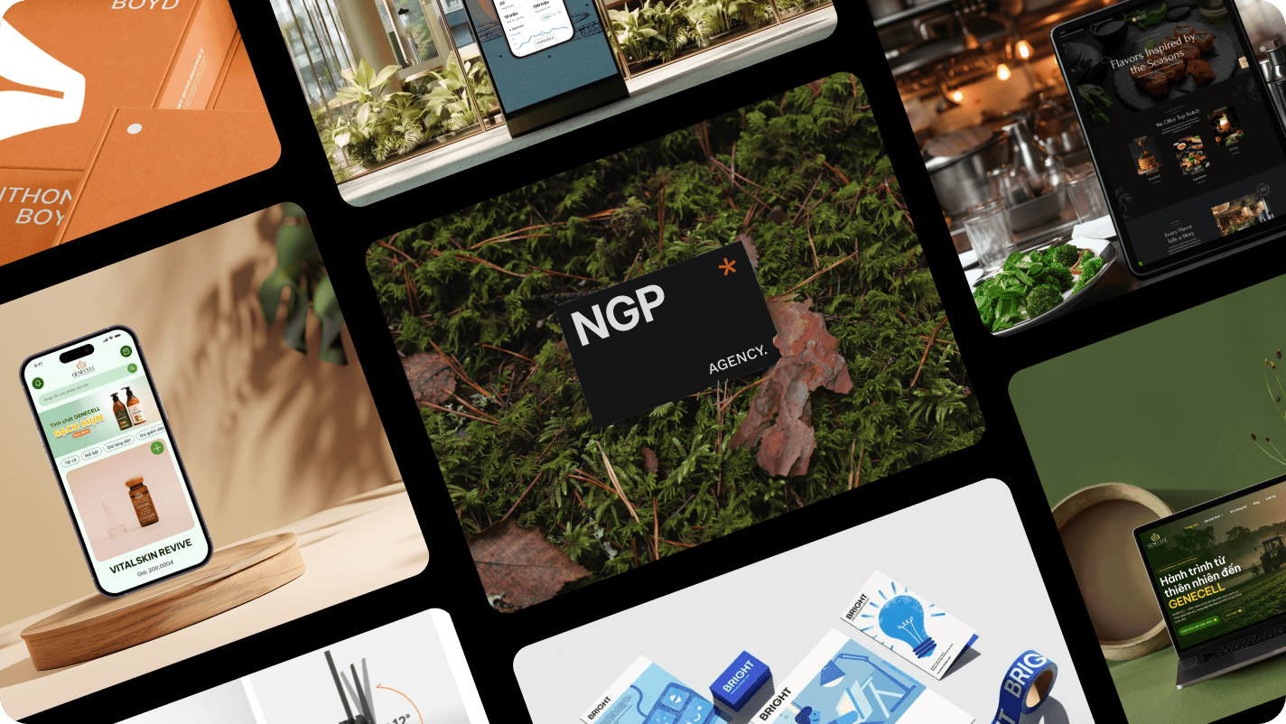 Dự án thiết kế website - Nhân Gia Phát